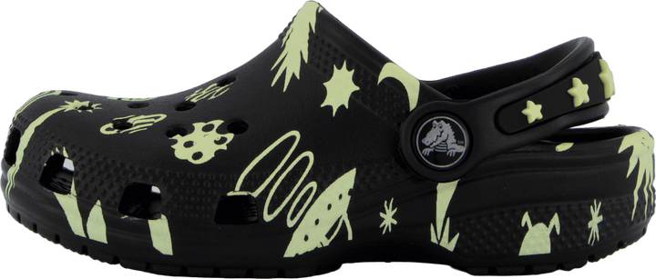 Klassischer Glow Space Clog T Schwarz