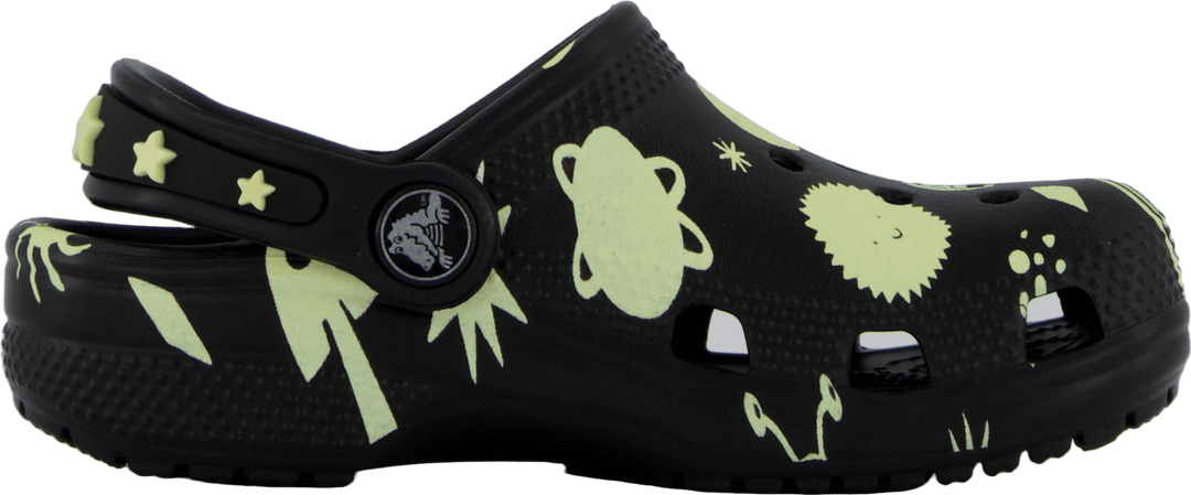 Klassischer Glow Space Clog T Schwarz