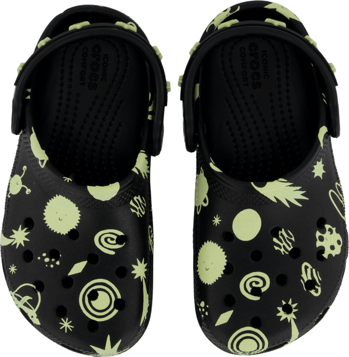 Klassischer Glow Space Clog T Schwarz