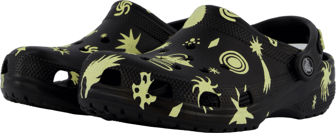 Classic Glow Space Clog K Black