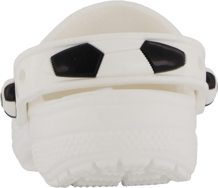 Classic Soccer Ball Clog T Weiß/Schwarz