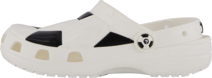 Classic Soccer Ball Clog K Weiß/schwarz