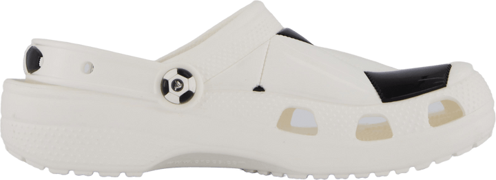 Classic Soccer Ball Clog K Weiß/schwarz