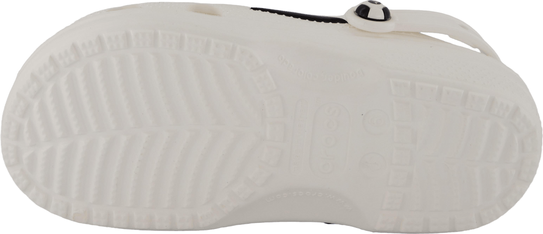 Classic Soccer Ball Clog K Weiß/schwarz