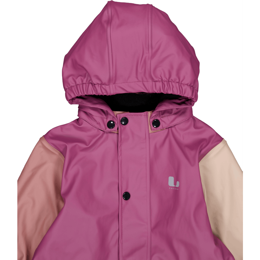 Fagerhult Rain Baby Overall, F Pink/rose