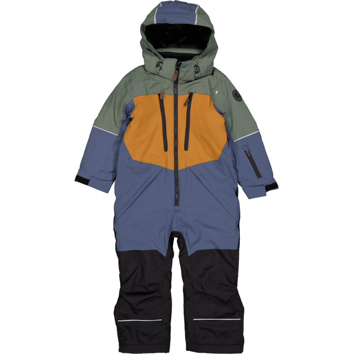 Alpine Winter Overall Green/blue