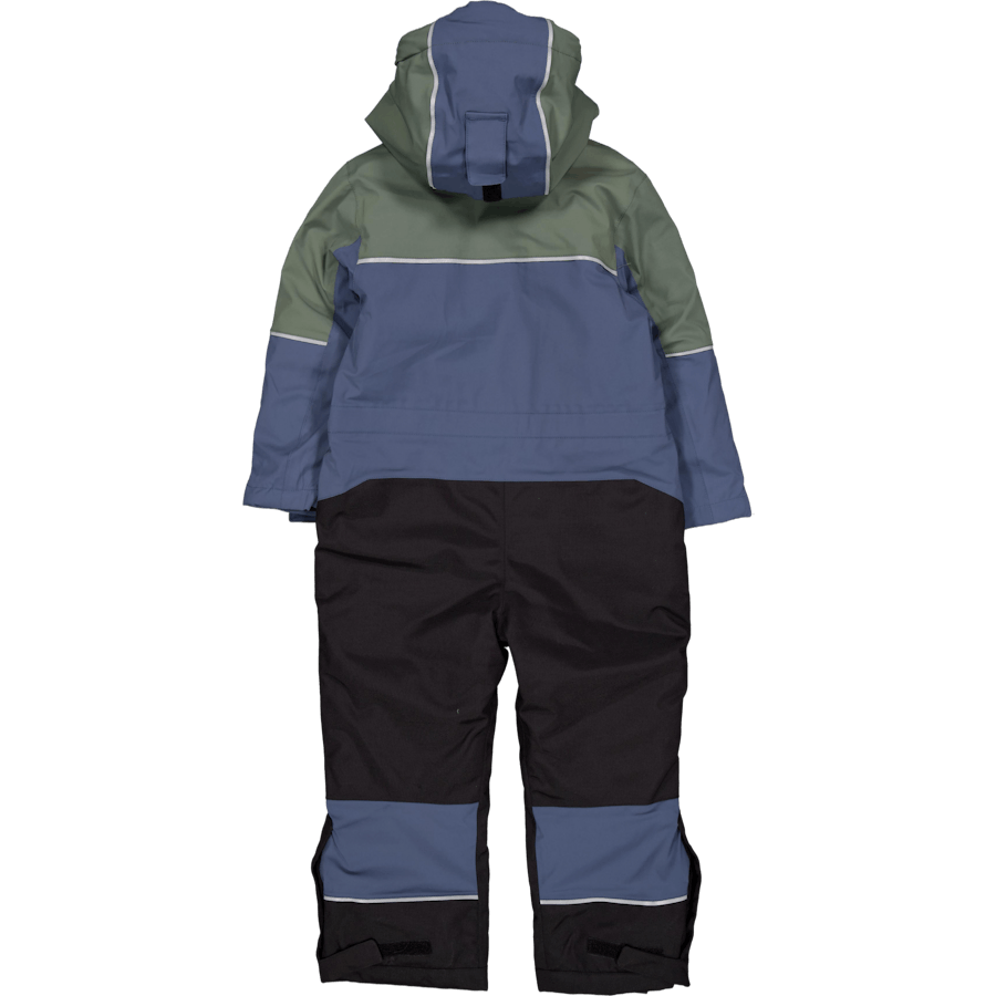 Alpine Winter Overall Green/blue