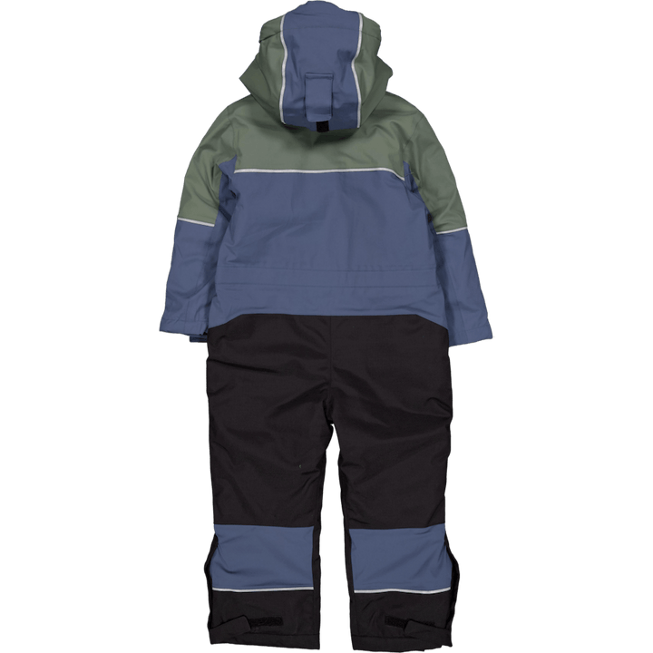 Alpine Winter Overall Green/blue