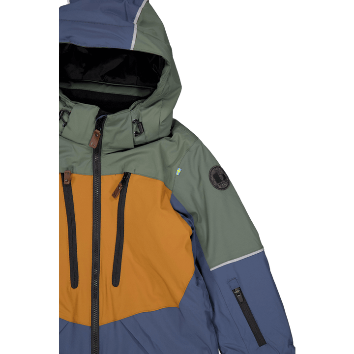 Alpine Winter Overall Green/blue