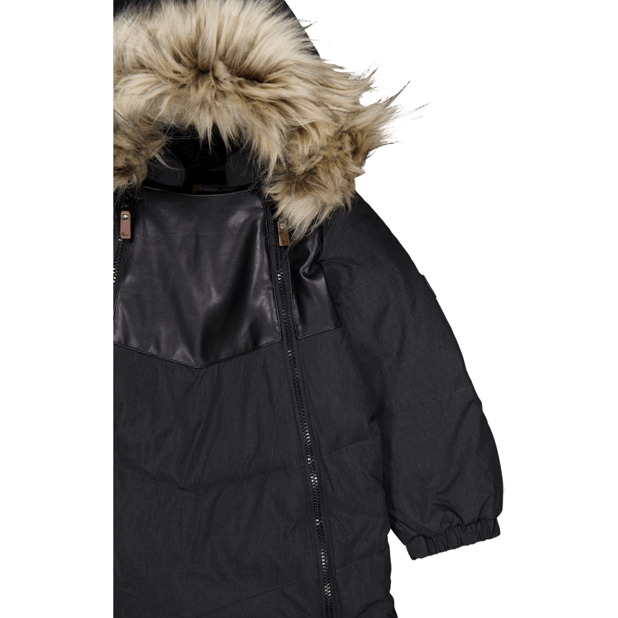 Rocky Winter Baby Overall Black
