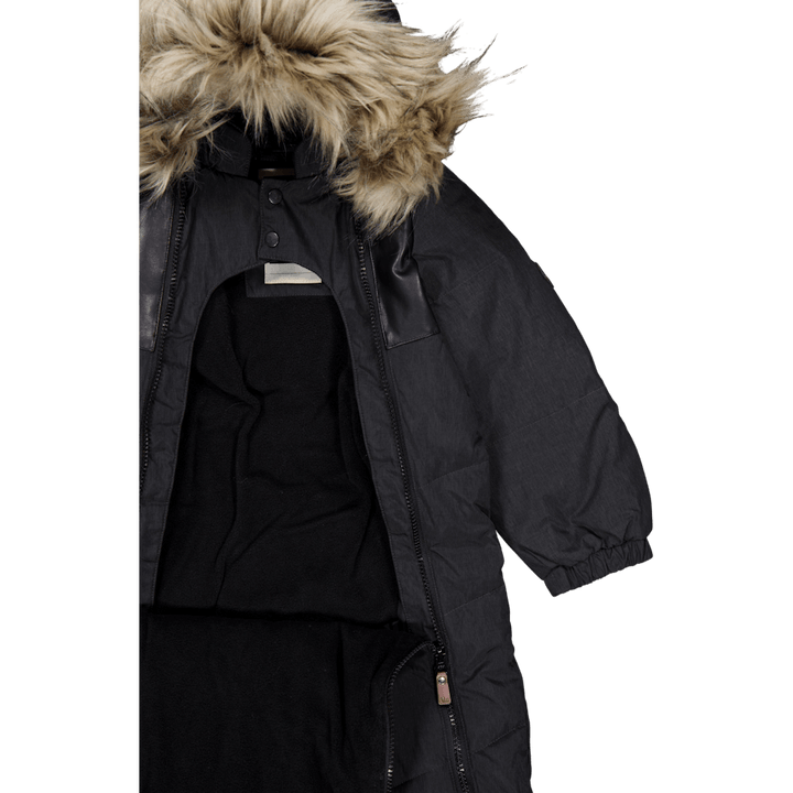 Rocky Winter Baby Overall Black