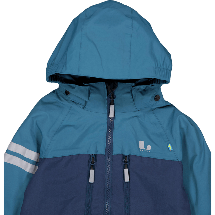 Lingbo Shell Jacket Turquoise/navy