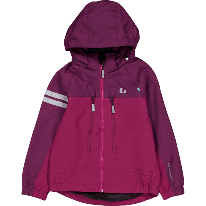 Lingbo Shell Jacket Plum/cerise