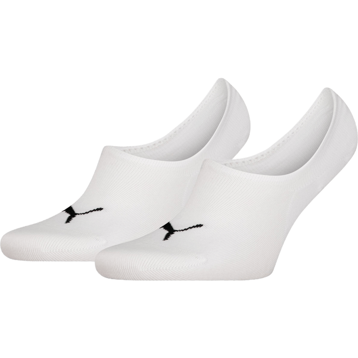 Puma Unisex Footie 2p High Cut White