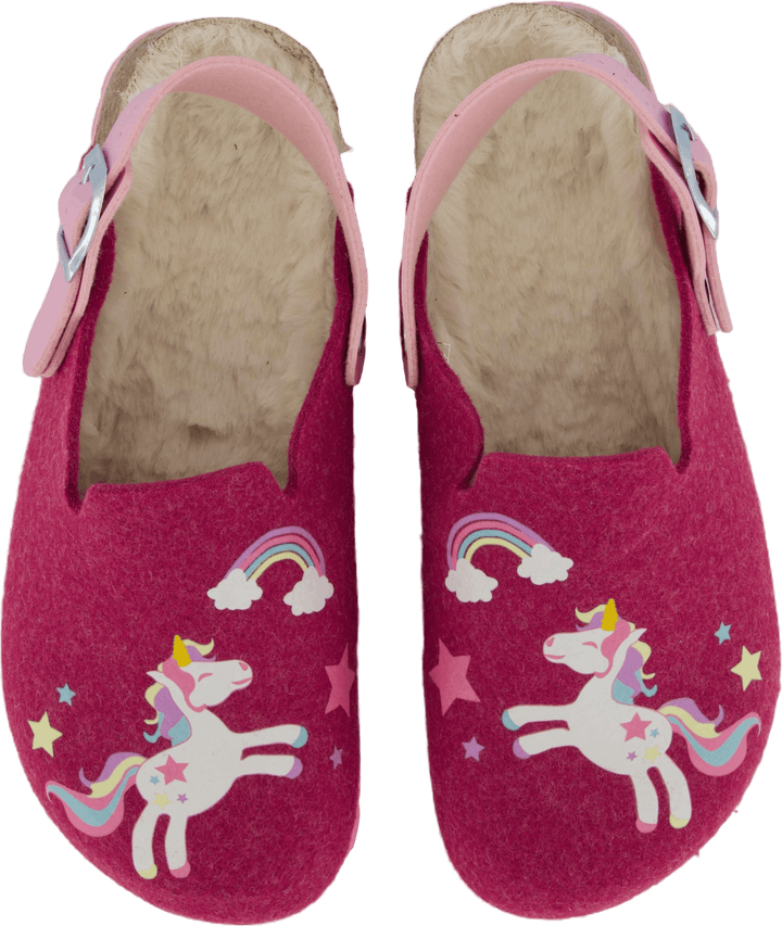 Fussbettpantoffel Rosa