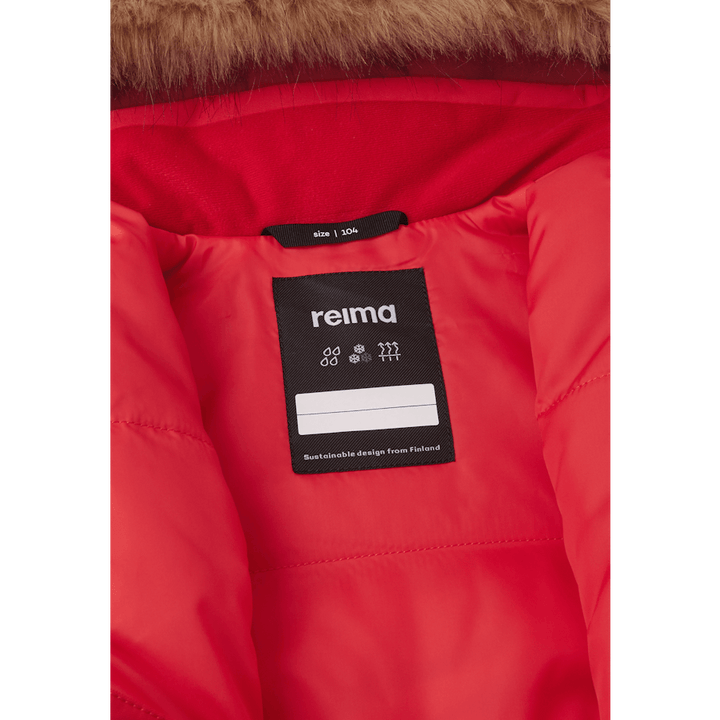 Reimatec winter overall Stavanger Tomato red