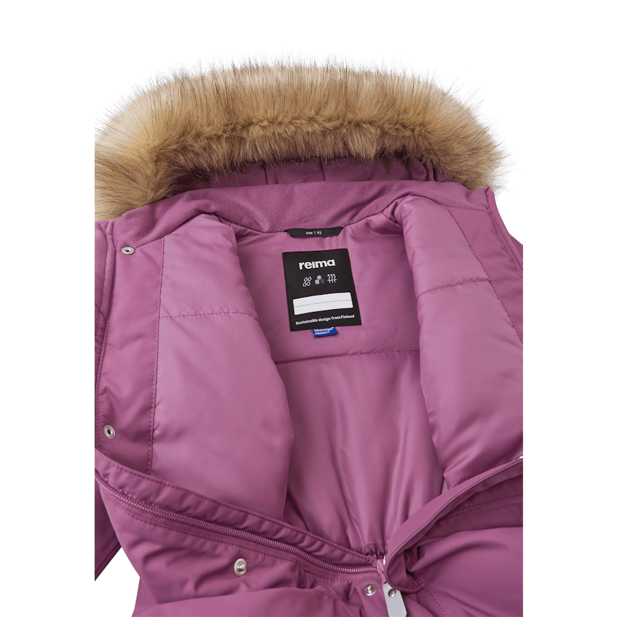 Reimatec winter overall Gotland Red Violet