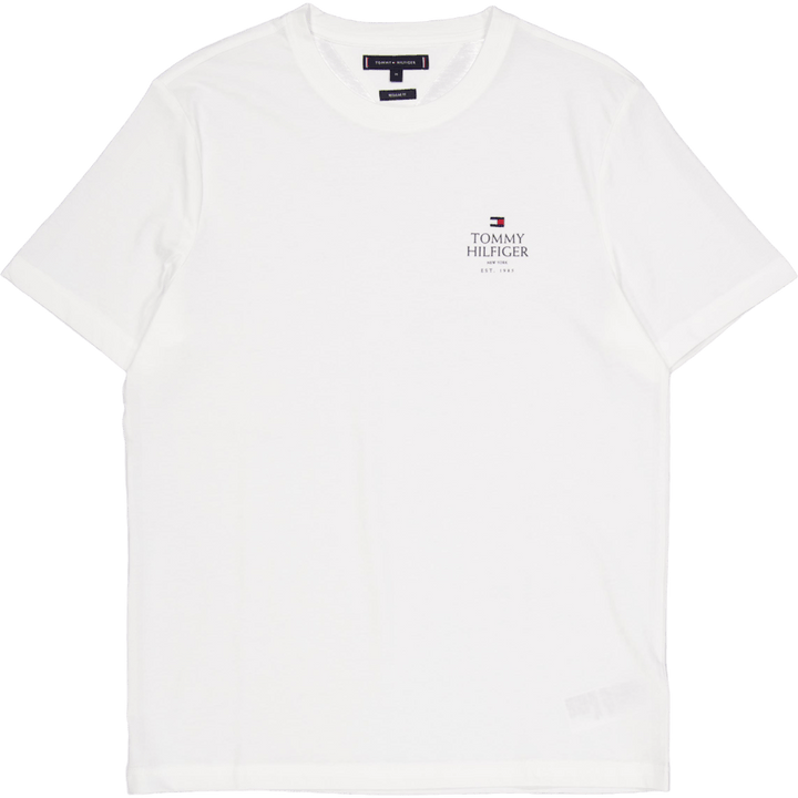 T-shirt Hilfiger Stack YBR blanc