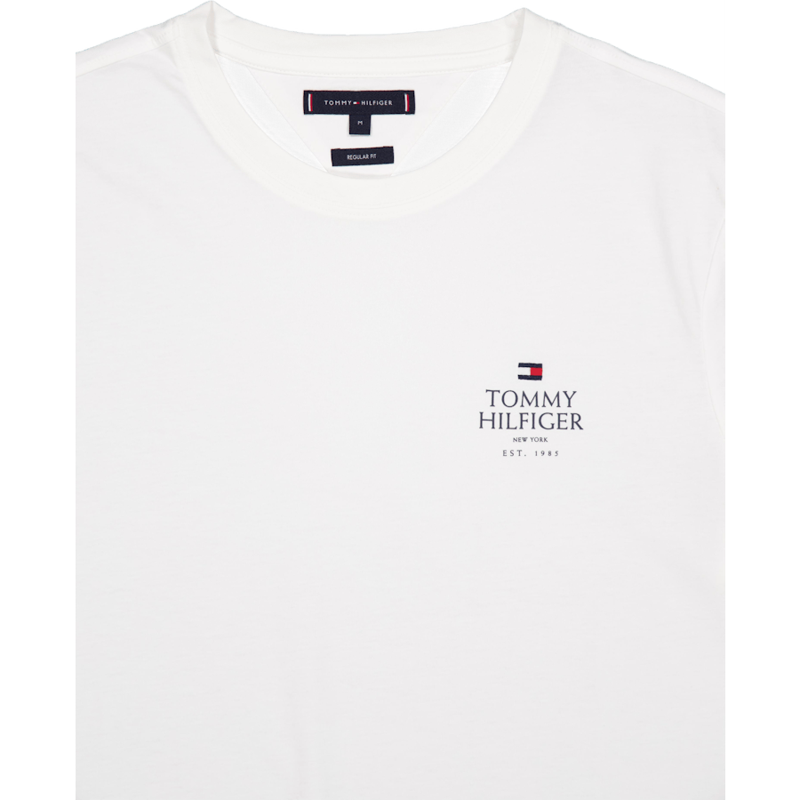 T-shirt Hilfiger Stack YBR blanc