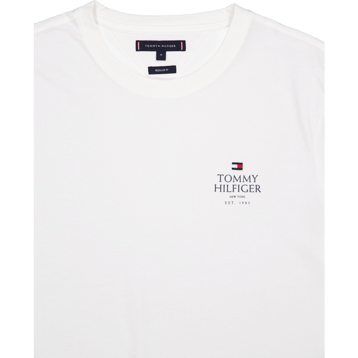 T-shirt Hilfiger Stack YBR blanc