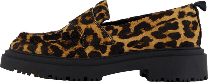 Mocasín Animal Print Marrón
