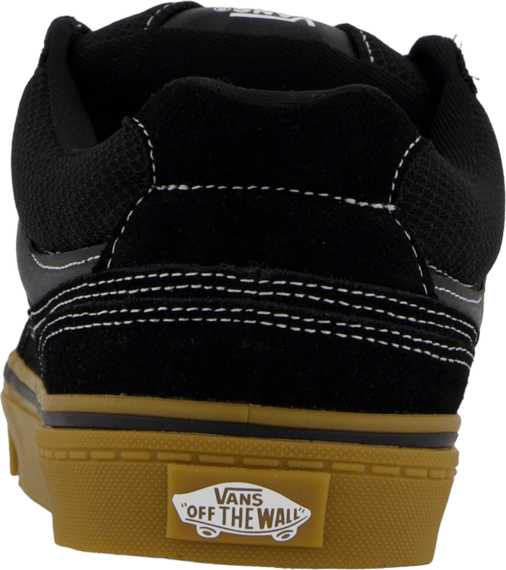 Mn Caldrone Wildleder Mesh Schwarz/gum