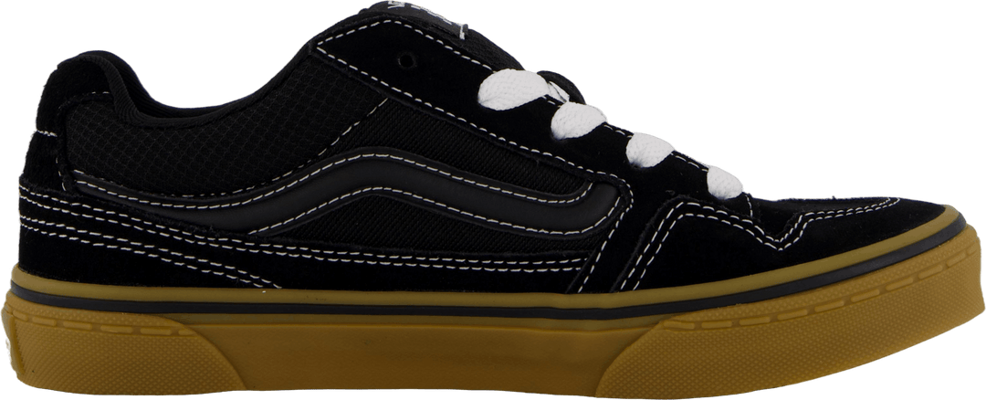 Caldrone Suede Mesh Sort/gummi