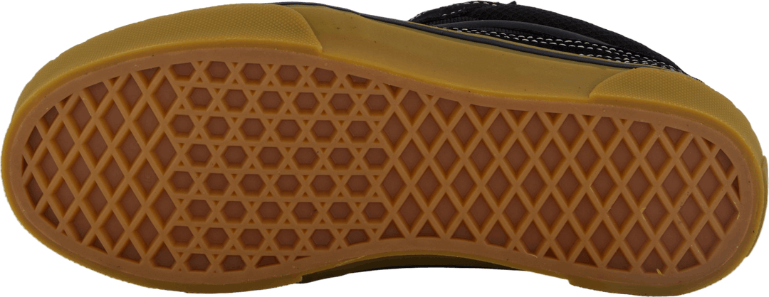 Caldrone Suede Mesh Sort/gummi