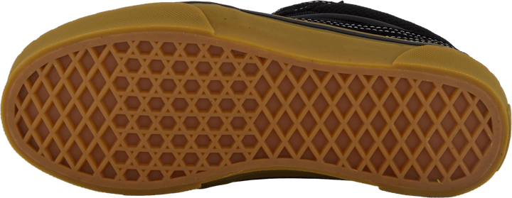 Caldrone Suede Mesh Sort/gummi