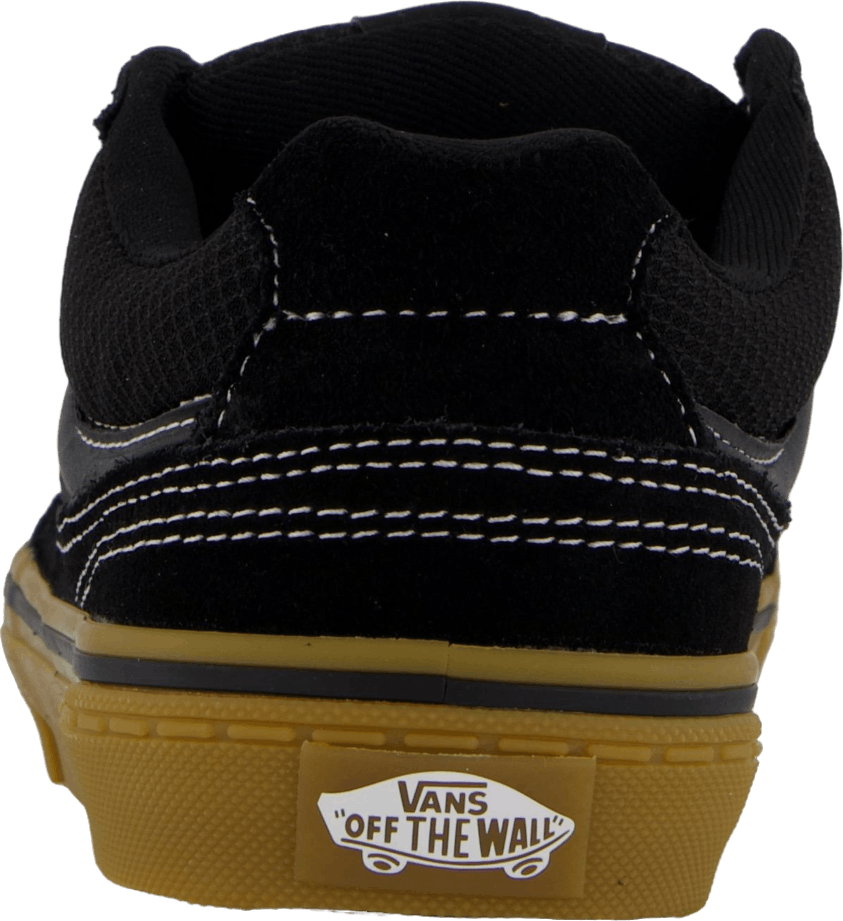 Caldrone Suede Mesh Sort/gummi