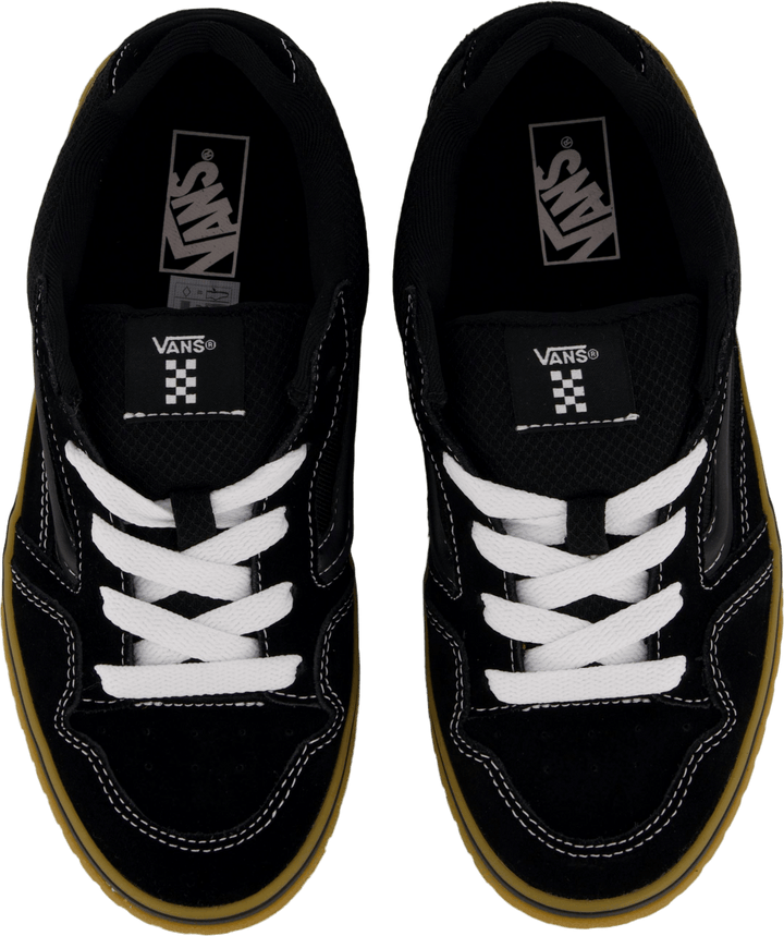 Caldrone Suede Mesh Sort/gummi
