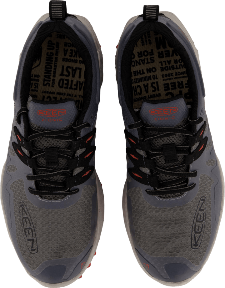 Ke Zionic Wp M-acier Gris-popp Acier Gris-popp Rouge