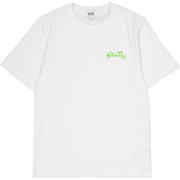 Stan Og Tee White / Lime Green
