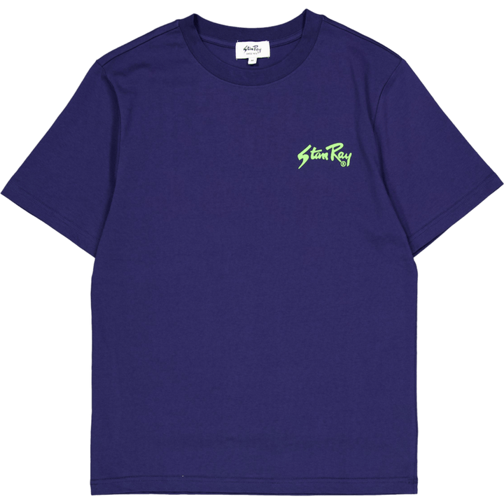 Stan Og Tee Azul marino / Verde lima