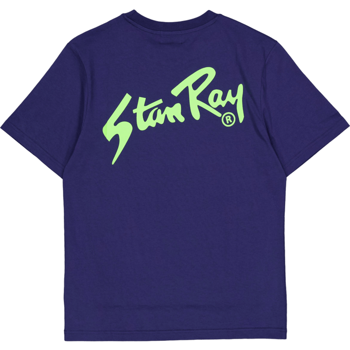 Stan Og Tee Azul marino / Verde lima