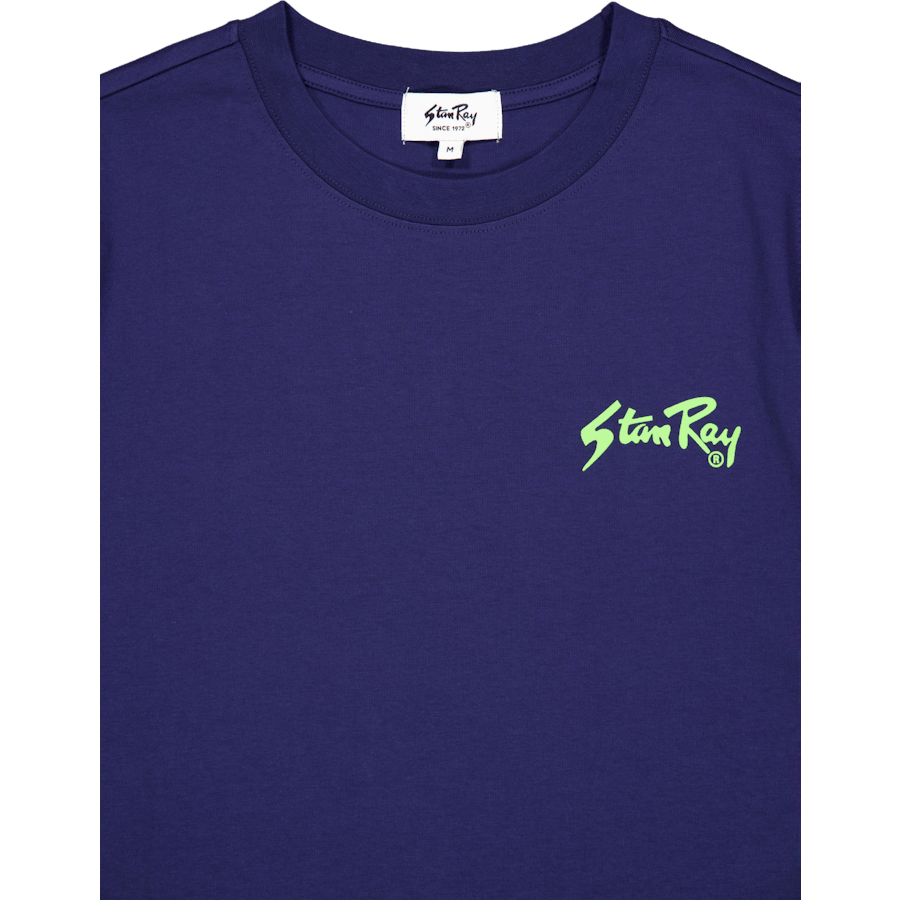 Stan Og Tee Azul marino / Verde lima