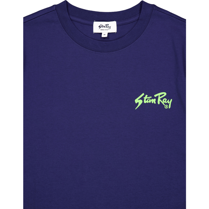 Stan Og Tee Azul marino / Verde lima