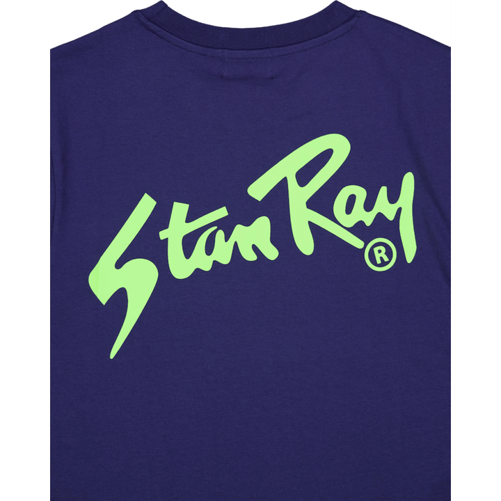 Stan Og Tee Azul marino / Verde lima