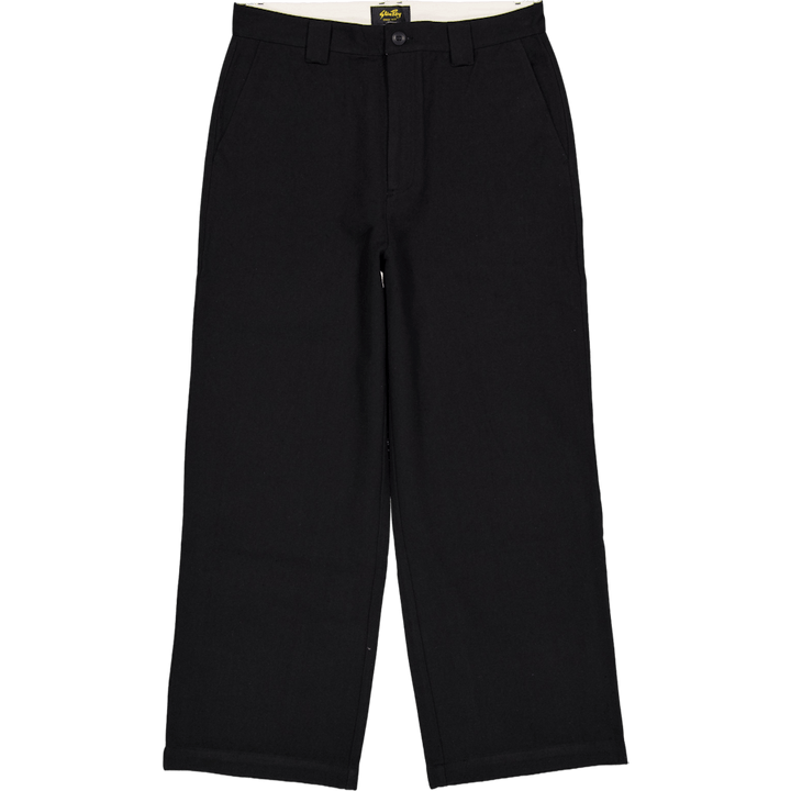 A Pant Black Twill