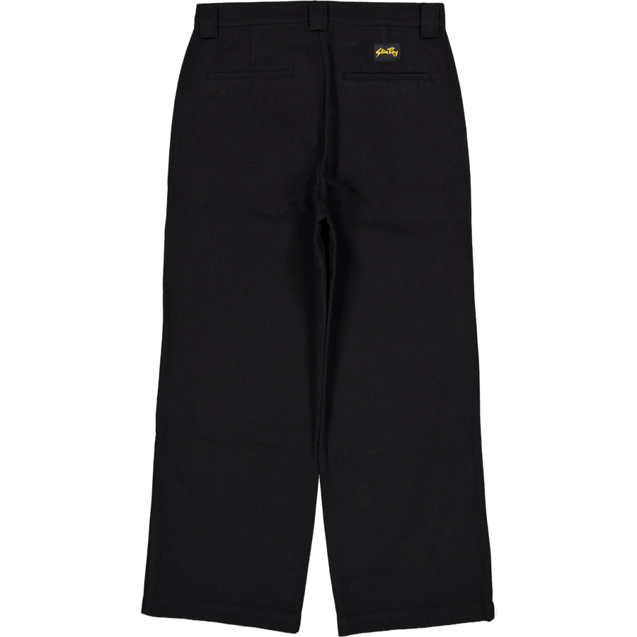 A Pant Black Twill