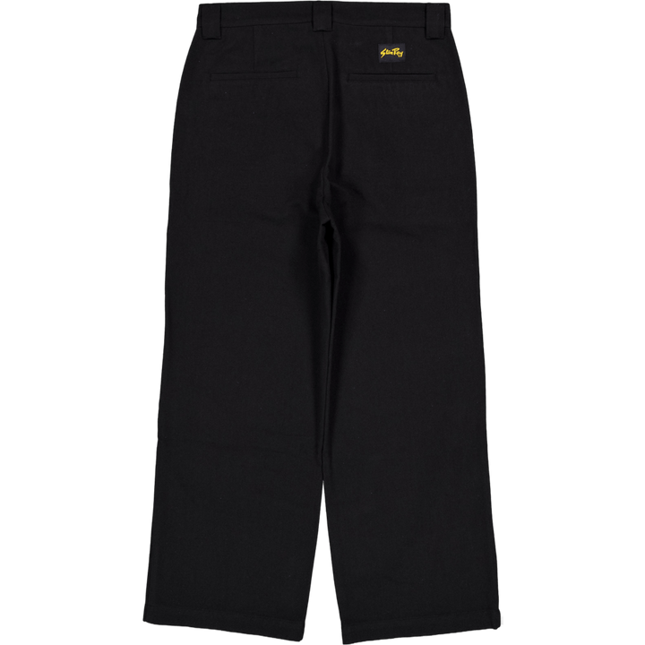 A Pant Black Twill