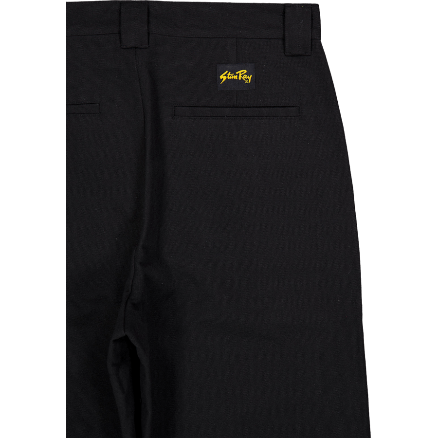 A Pant Black Twill