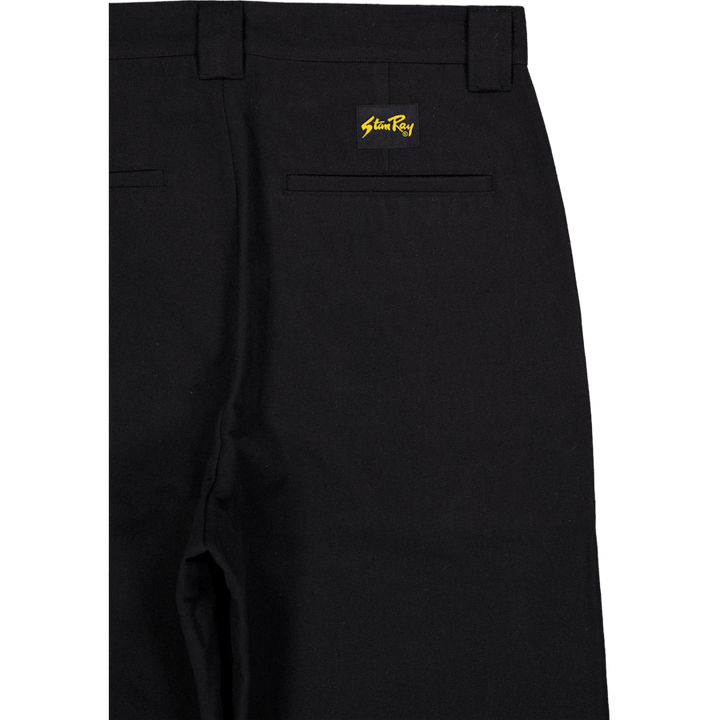 A Pant Black Twill