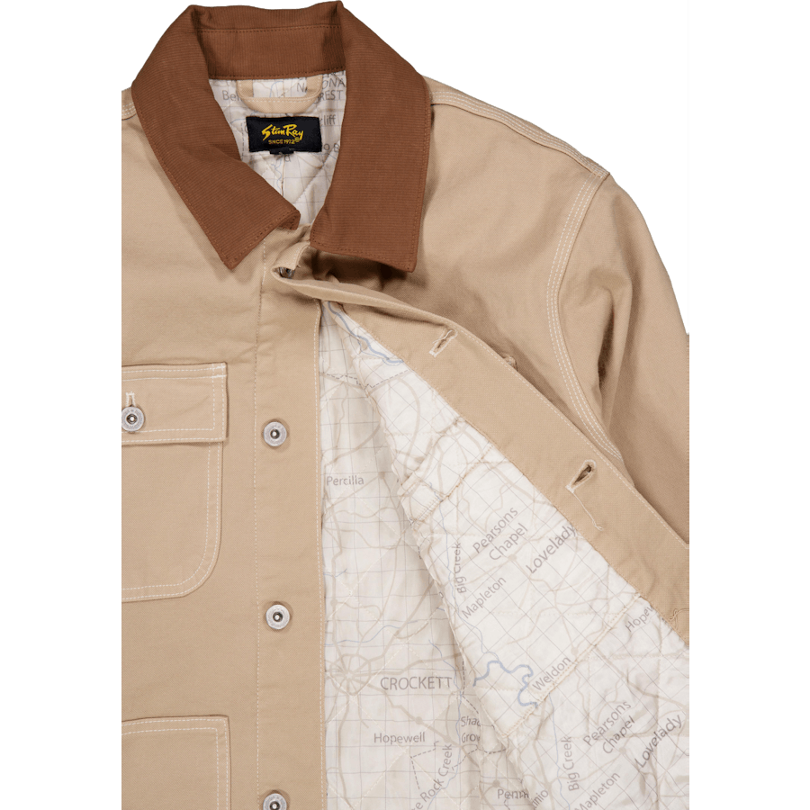 Pork Chop Jacket Antique Khaki Duck