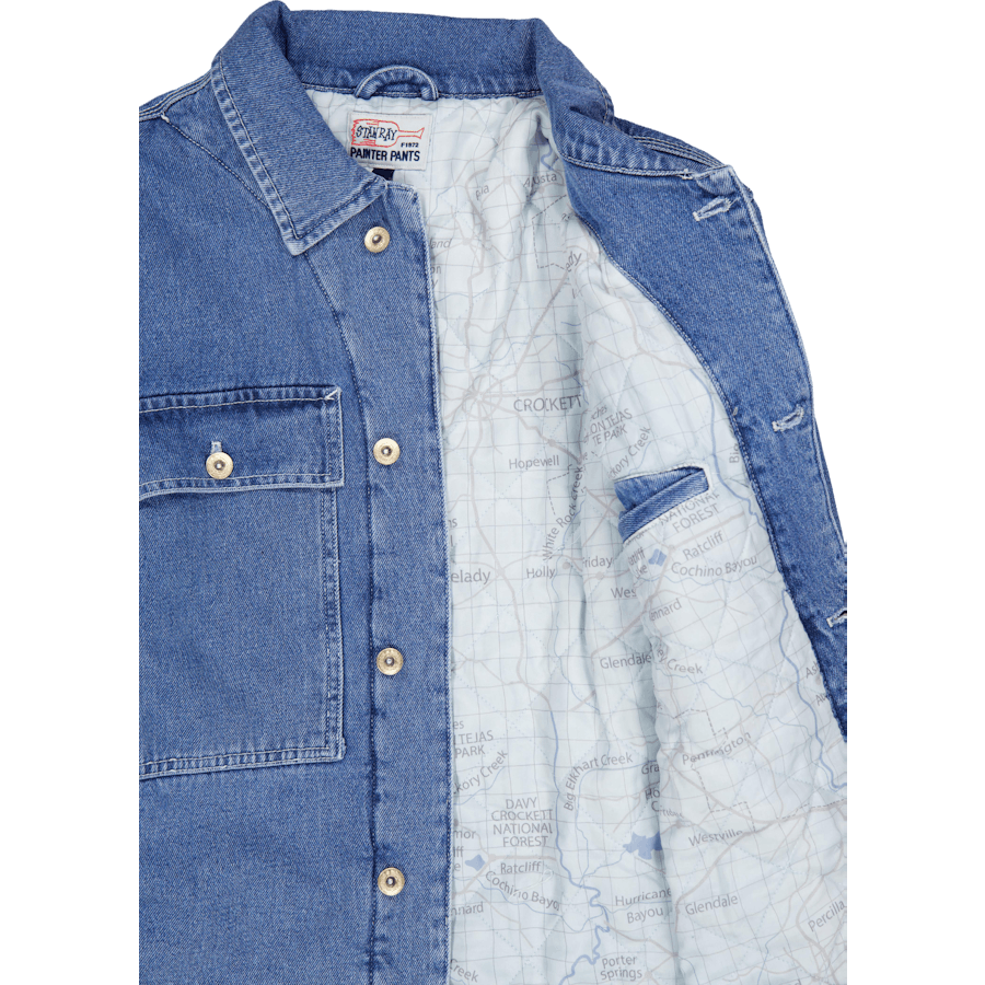 Chaqueta vaquera Heavy Stone Wash Denim