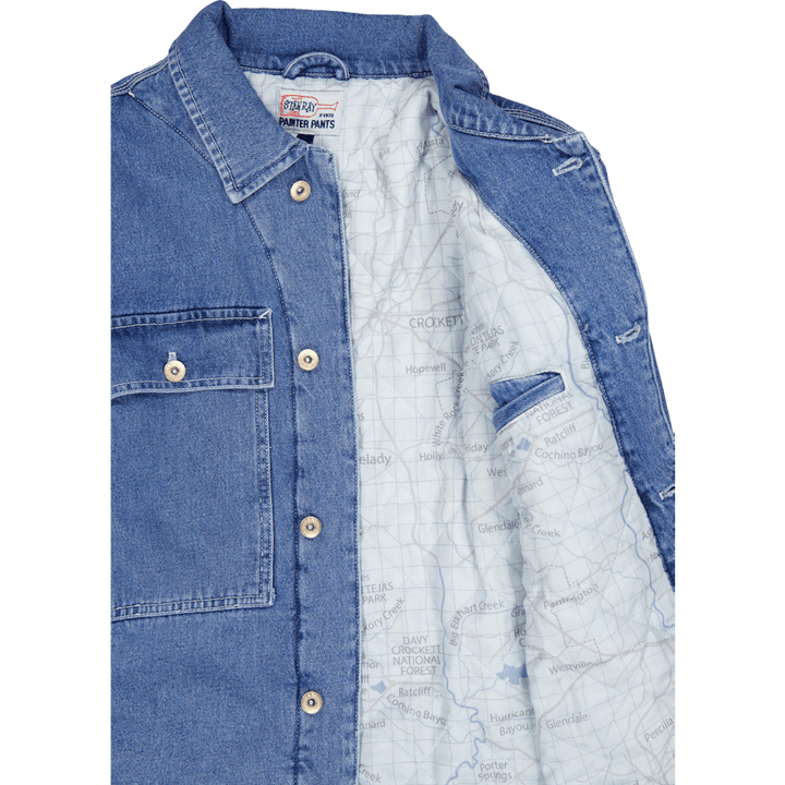 Chaqueta vaquera Heavy Stone Wash Denim