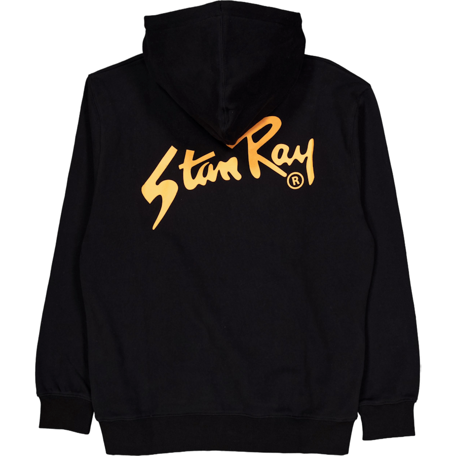 Stan Og Zip Hood Black / Orange Print