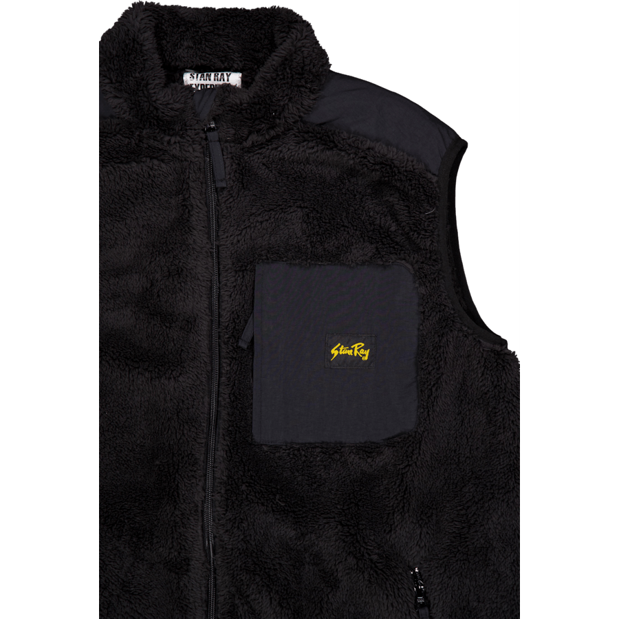 Fleece Vest Black