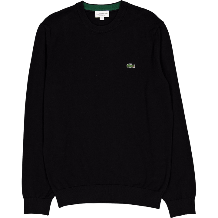 Jednobarevný bavlněný nákrčník Sw 031 Black