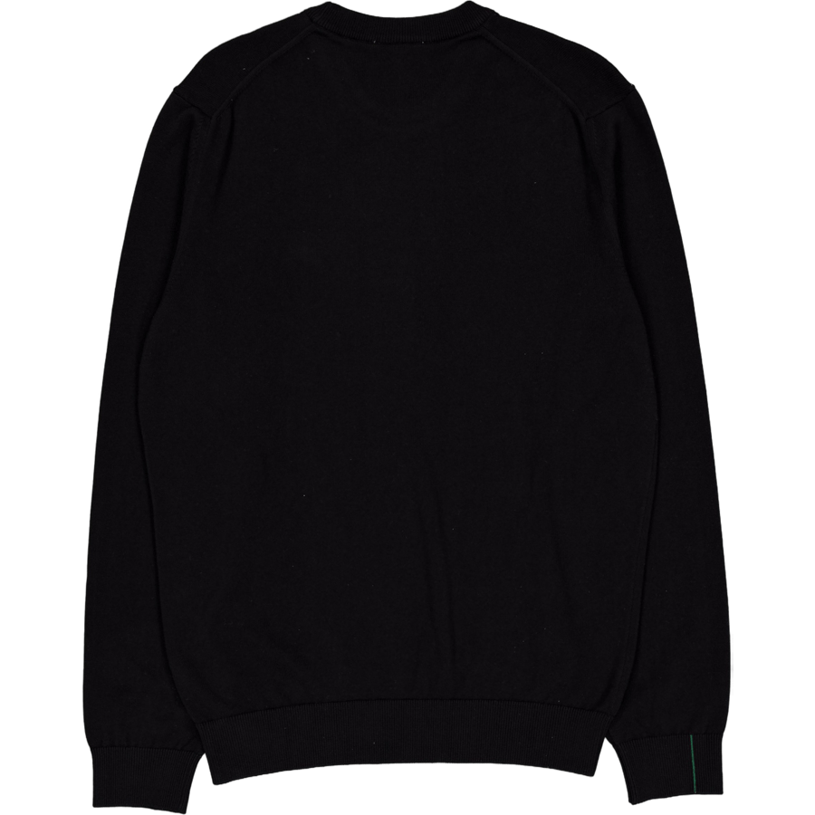Jednobarevný bavlněný nákrčník Sw 031 Black